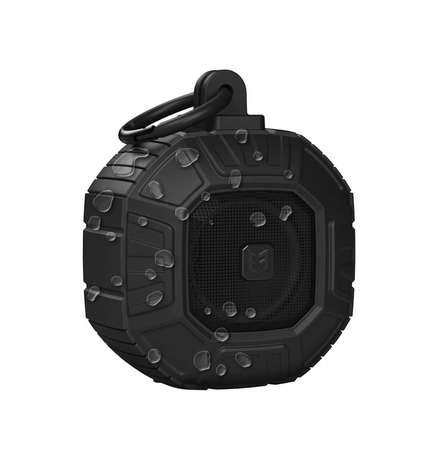 EFM Waterproof Wireless Speaker – Black | Maui Series Compact, Durable & High-Quality Sound