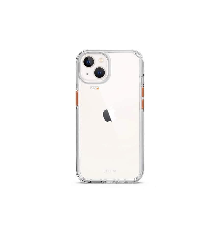 iPhone 13 Mini Case – Clear | EFM Aspen D3O Crystalex Armour Series Slim, Transparent & Durable Protection