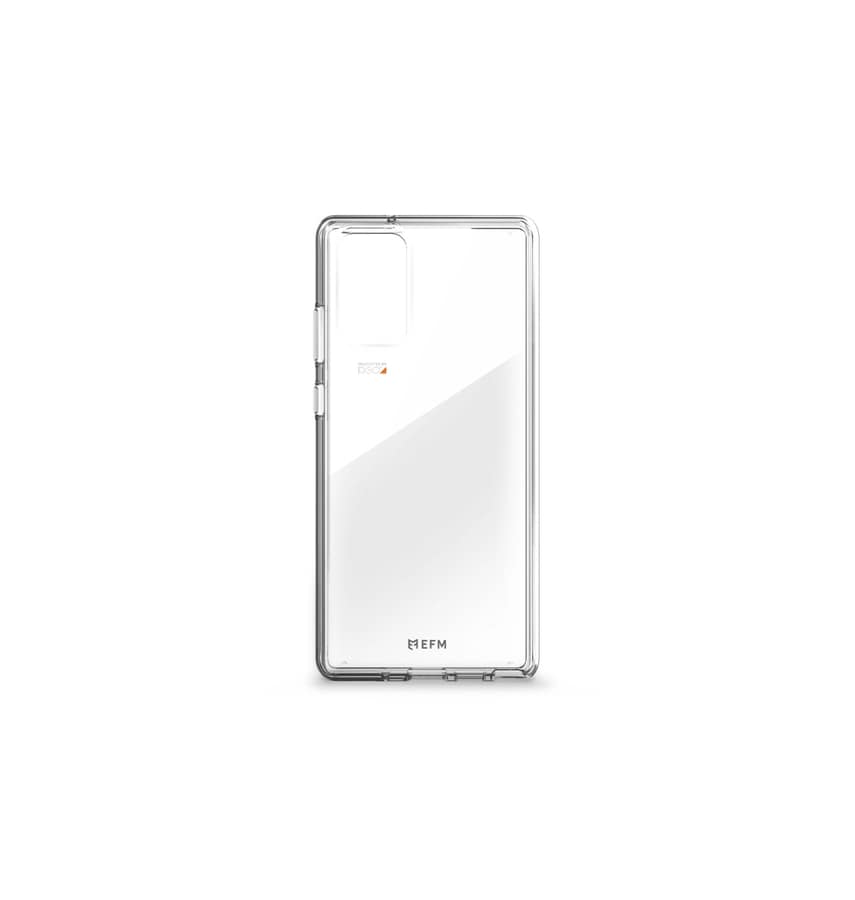 Samsung Note 20 Case – Crystal Clear | EFM Aspen D3O Armour Series Slim, Transparent & Durable Protection