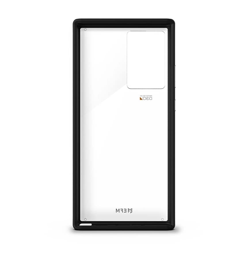 Samsung Note 20 Case – Slate/Clear | EFM Aspen D3O Armour 5G Signal Series Slim, Stylish & Drop-Tested Cover