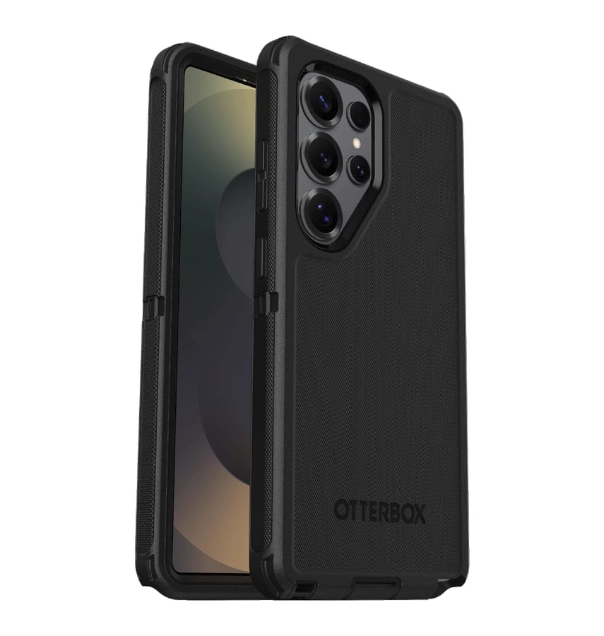 Samsung S25 Ultra Case – Black | OtterBox Defender Series Rugged, Durable & Multi-Layer Protective Cover