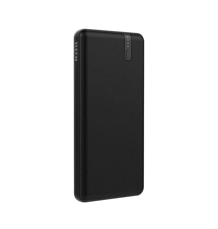 EFM Portable 10000mAh Power Bank | Dual Port Series Compact, Lightweight & Fast Charging