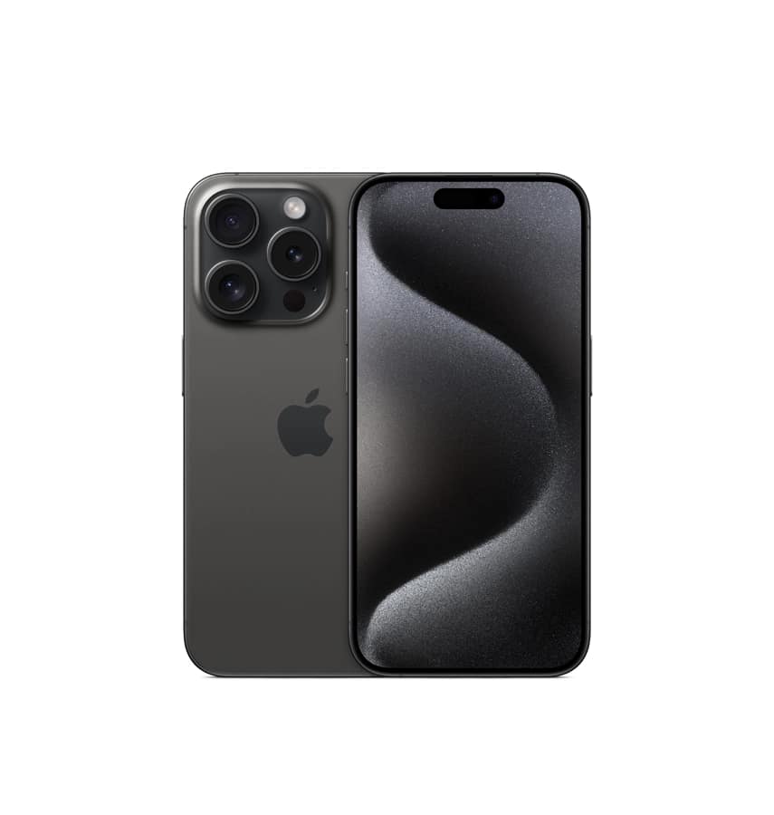 iPhone 15 Pro 256GB - Black (Refurbished) | Excellent Condition | 1-Year Warranty
