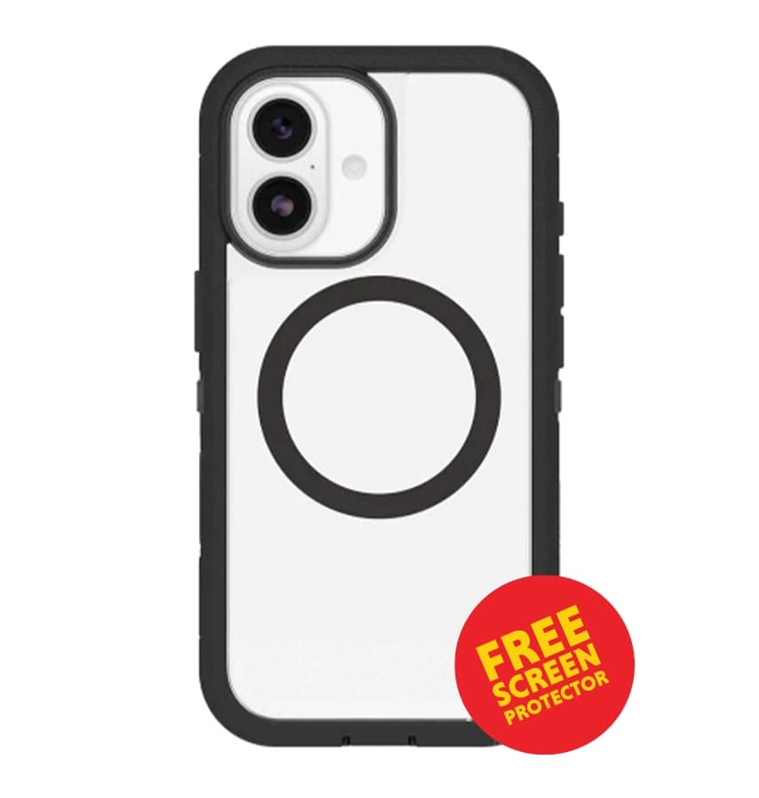 iPhone 17 MagSafe Case – Dark Side Black | OtterBox Defender XT Pro with Camera Control