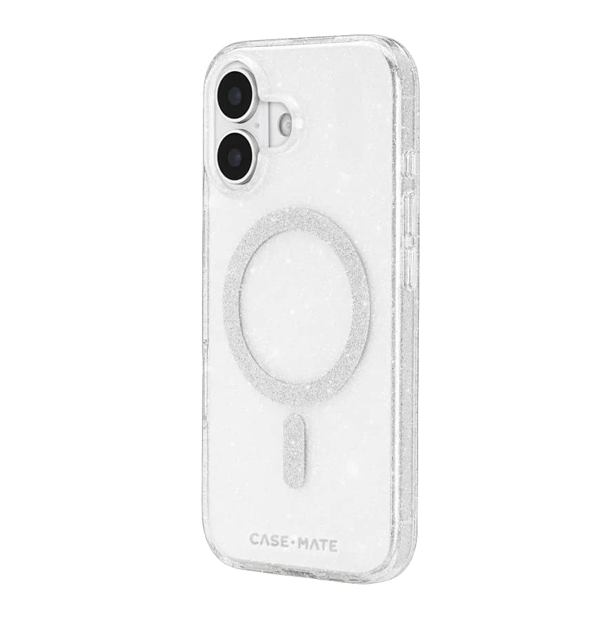 iPhone 17 Twinkle MagSafe Case – Silver | Case-Mate Stylish Protective Cover with Slim, Durable & Drop Protection