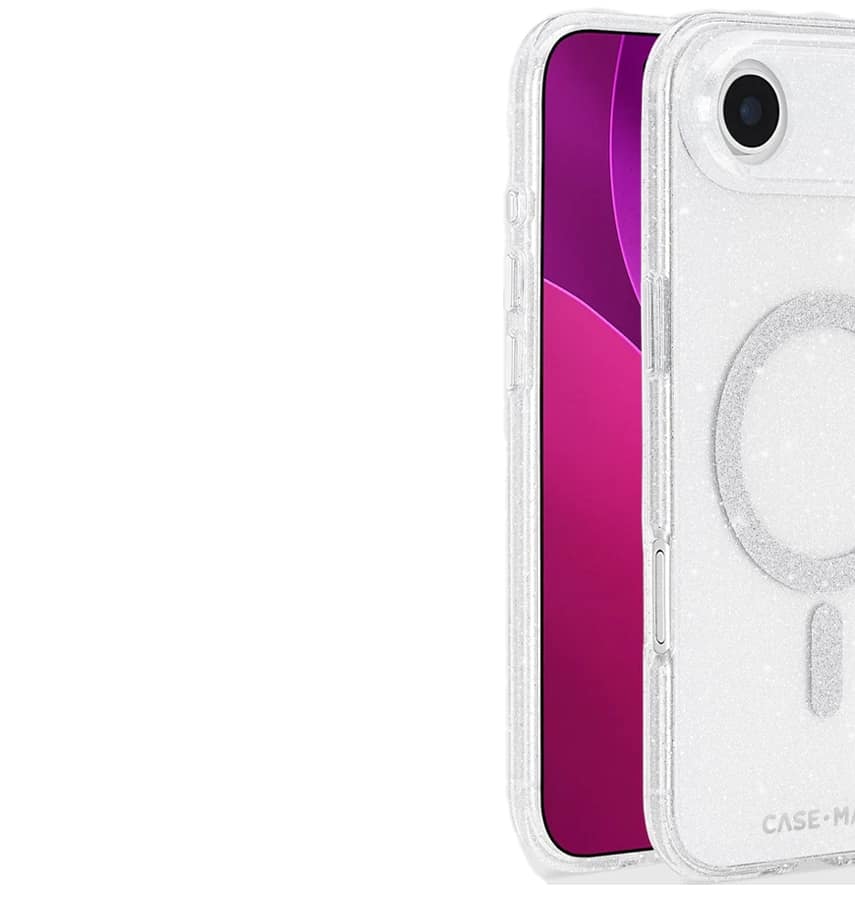 iPhone 17 Air Twinkle MagSafe Case – Silver | Case-Mate Stylish Protective Cover with Slim, Durable & Drop Protection