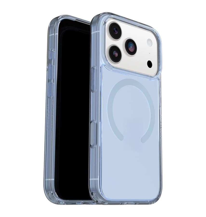 iPhone 17 Pro MagSafe Case – Silver Glade Blue | OtterBox Symmetry Protective Cover with Slim, Durable & Drop Protection