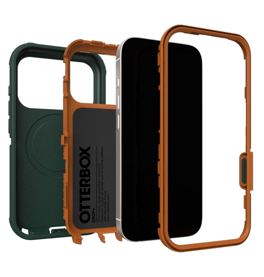 iPhone 17 Pro MagSafe Case – Cprsmth Green | OtterBox Defender Pro Rugged Protective Cover with Camera Control