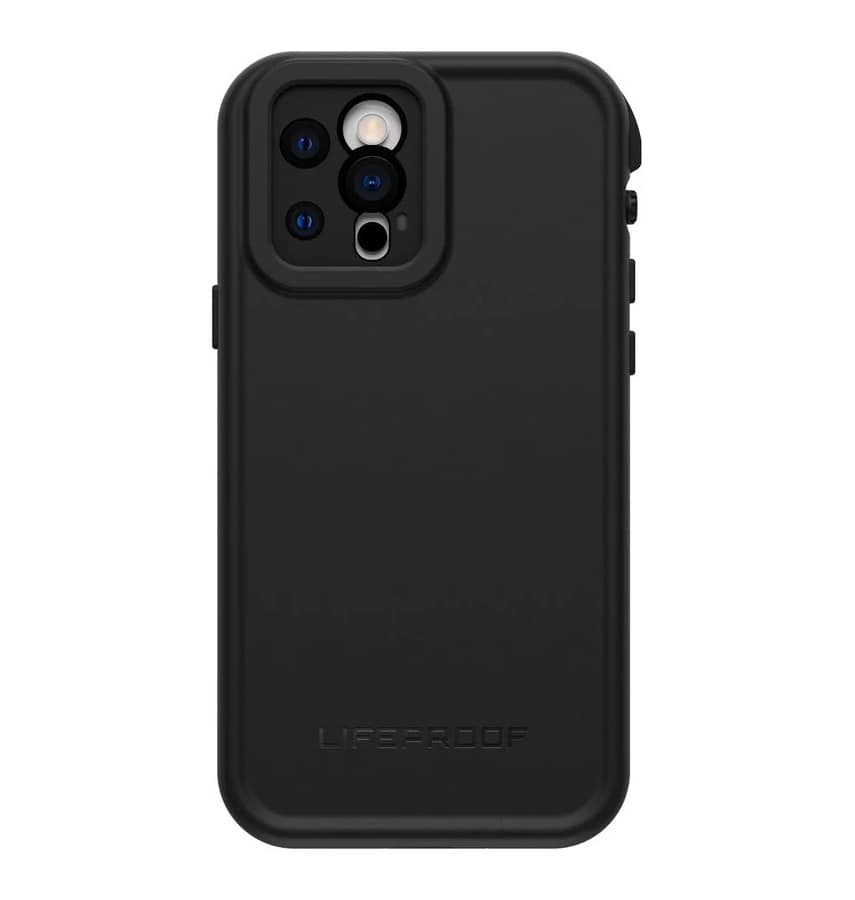 iPhone 12 Pro Case – Black | LifeProof FRE Waterproof, Dirtproof, Snowproof & Drop Protection Cover