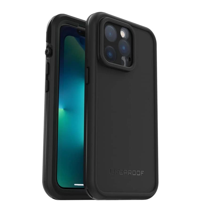 iPhone 13 Pro Case – Black | LifeProof FRE Waterproof, Dirtproof, Snowproof & Drop Protection Cover