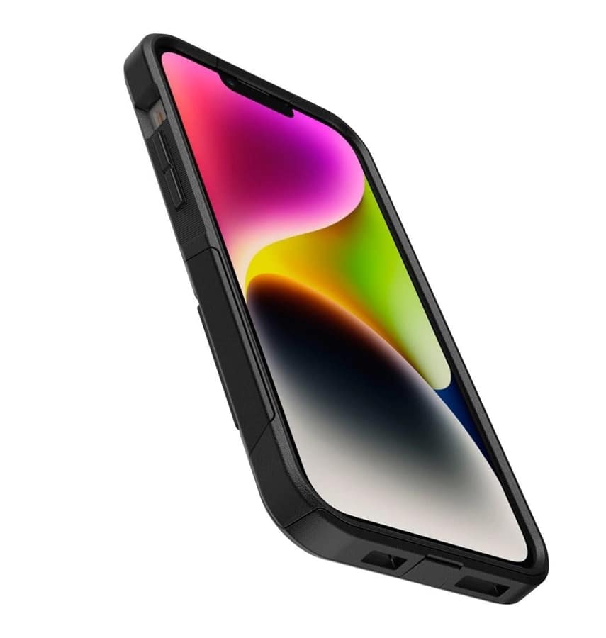 iPhone 14 Plus Case – Black | OtterBox Commuter Cover with Dual-Layer Protection & Slim Design