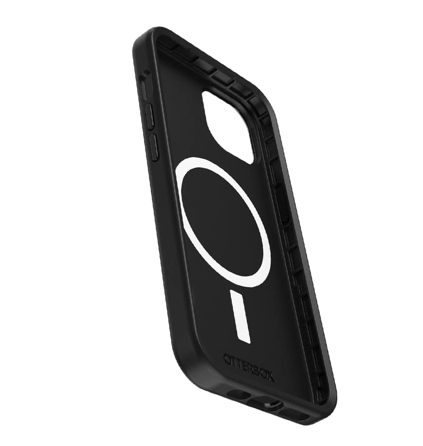 iPhone 14 Case – Black | OtterBox Symmetry Plus Cover with MagSafe Compatibility & Sleek Protection