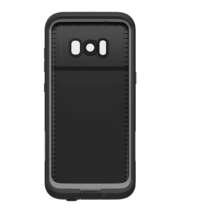 Samsung S8 Plus Case – Black/Dark Grey | LifeProof FRĒ Cover with Waterproof, Dirtproof & Drop Protection