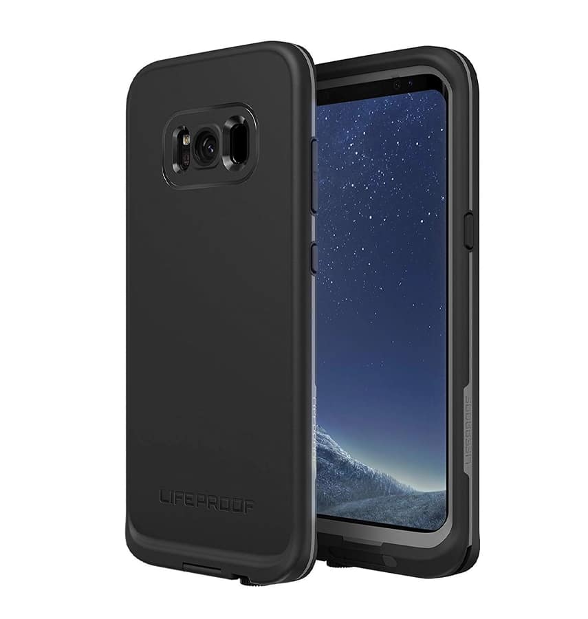 Samsung S8 Plus Case – Black/Dark Grey | LifeProof FRĒ Cover with Waterproof, Dirtproof & Drop Protection