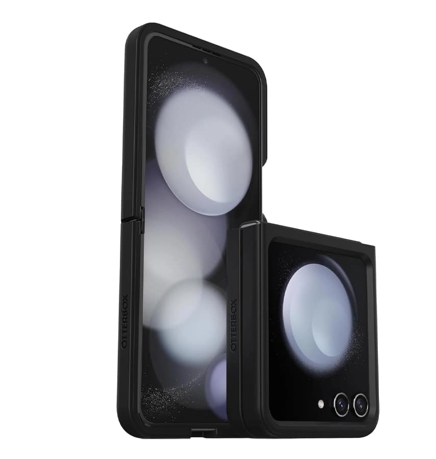 Samsung Z Flip 5 Case – Black | OtterBox Thin Flex Cover with Slim Fit & Scratch Protection