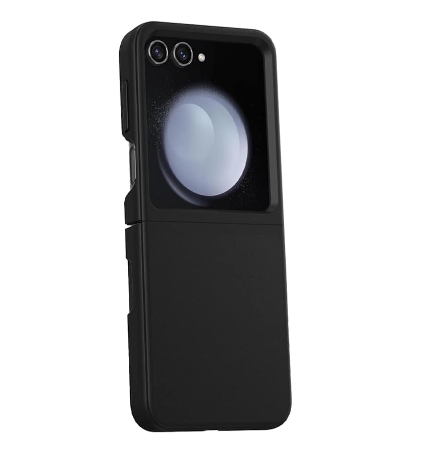 Samsung Z Flip 5 Case – Black | OtterBox Thin Flex Cover with Slim Fit & Scratch Protection