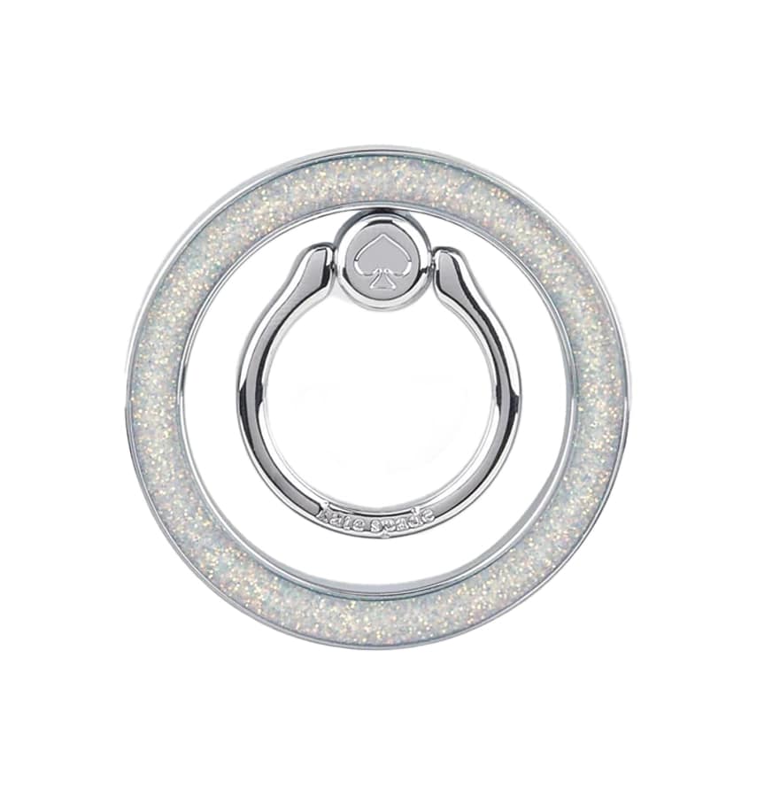 Magnetic MagSafe Ring Stand – Sparkle | Kate Spade Stylish & Functional Phone Accessory