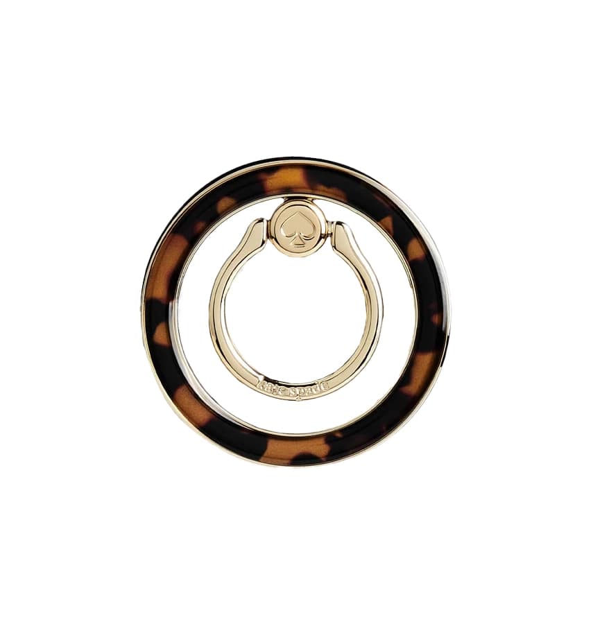 MagSafe Ring Stand – Tortoise | Kate Spade Stylish & Functional Phone Accessory