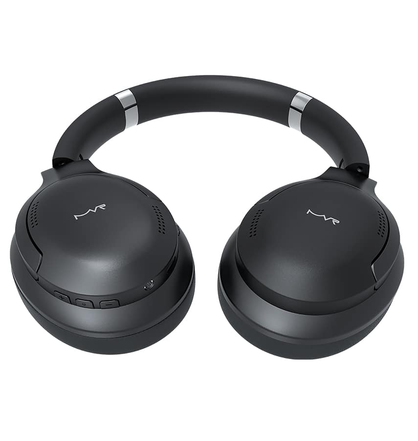 MVR Sonic Wave Headphones – Black | Immersive Sound, Comfortable Fit & Long-Lasting Performance - Image 3