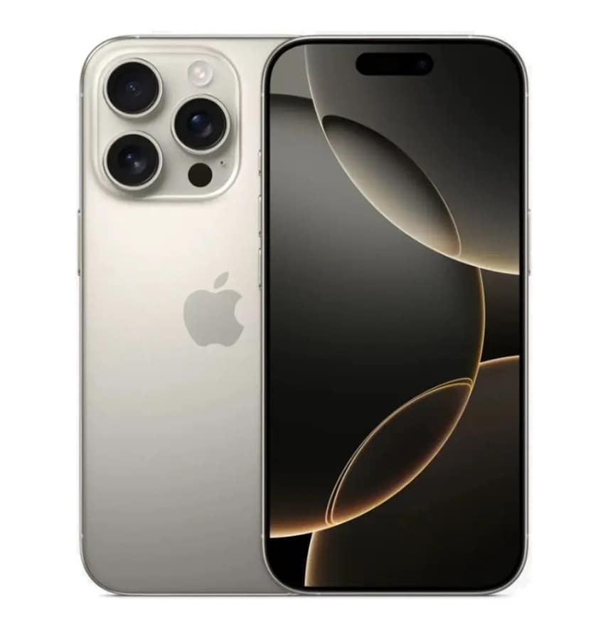 iPhone 16 Pro Refurbished 256GB – Natural Titanium | Good Condition | 1-Year Warranty