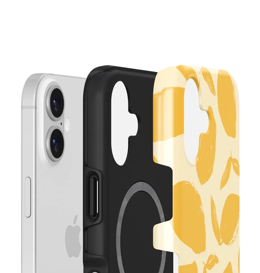 iPhone 17 Tough MagSafe Case – Lemon Tart | Burga Protective Cover with Slim, Stylish & Durable Design