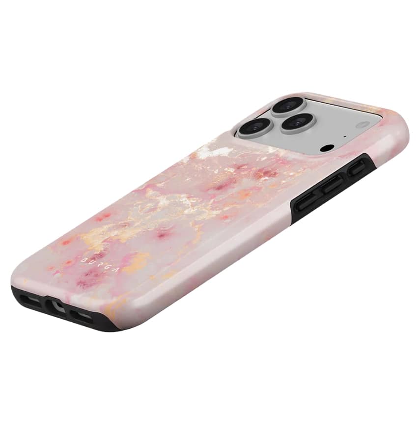 iPhone 17 Pro Tough MagSafe Case – Golden Coral | Burga Protective Cover with Slim, Stylish & Durable Design