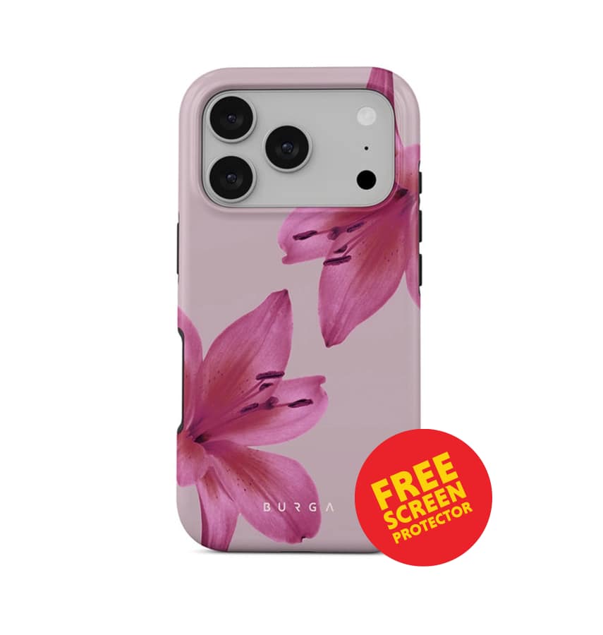 iPhone 17 Pro Tough MagSafe Case – Fragile Beauty | Burga Stylish Protection with Slim, Durable Build