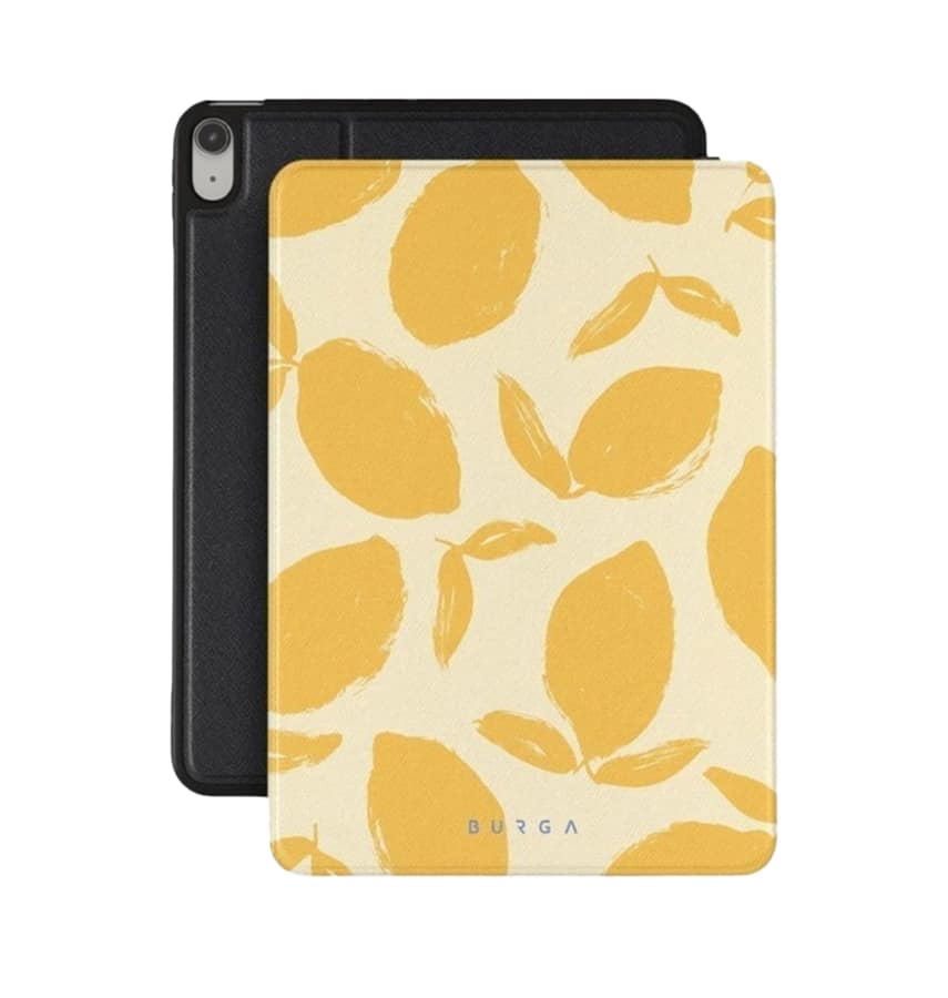iPad 11″ (10th/11th Gen) Folio Case – Lemon Tart | Burga Protective Cover with Slim, Stylish & Durable Design