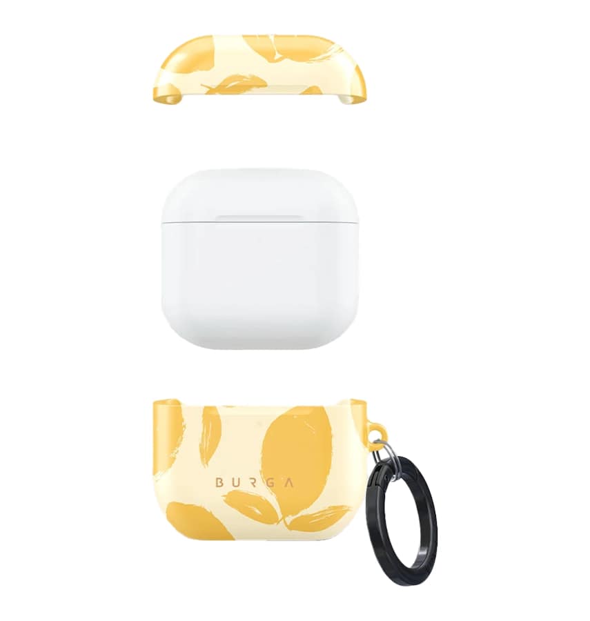 AirPods 4th Gen Case – Lemon Tart | Burga Protective Cover with Slim, Stylish & Durable Design