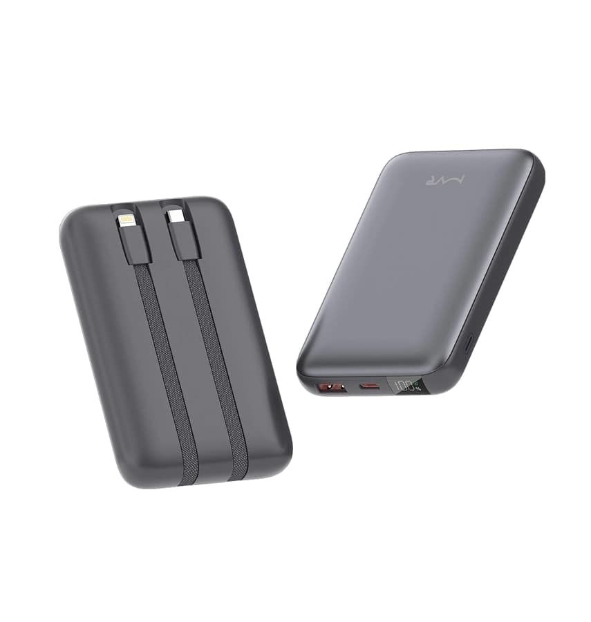 MVR MAG 10X 10000mAh MagSafe 4-in-1 Power Bank – Black | Portable Charger with Fast Charging & Multi-Device Compatibility - Image 2