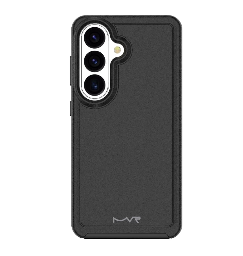 Samsung S26 Plus Armour Matte Case – Black | MVR Protective Cover with Strong Grip & Durable Finish