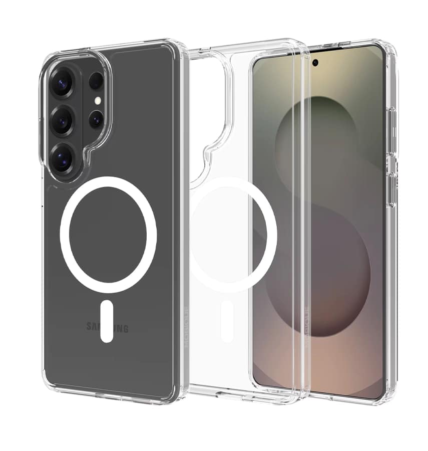 Samsung S26 Ultra 1.5mm Slim MagSafe Case – Clear | Transparent Hard Cover with Strong Magnetic Grip & Scratch Protection