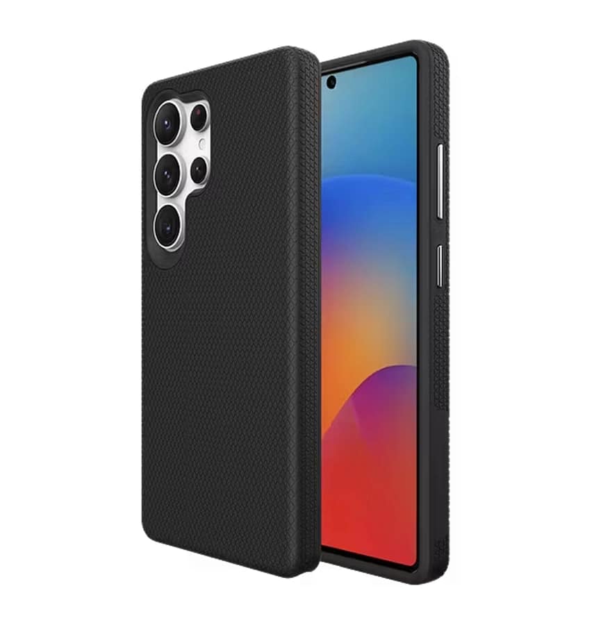 Samsung S26 Triangle MagSafe Case – Black | Protective Cover with Slim & Durable Design