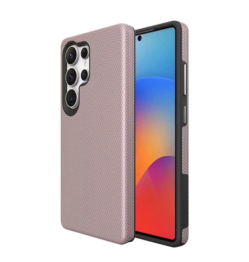 Samsung S26 Triangle MagSafe Case – Rose Gold | Protective Cover with Slim & Durable Design