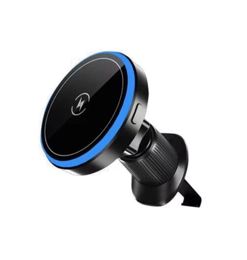Beetle R8 MagSafe Wireless Car Charger – Black | Fast Charging Magnetic Holder with 360° Rotation