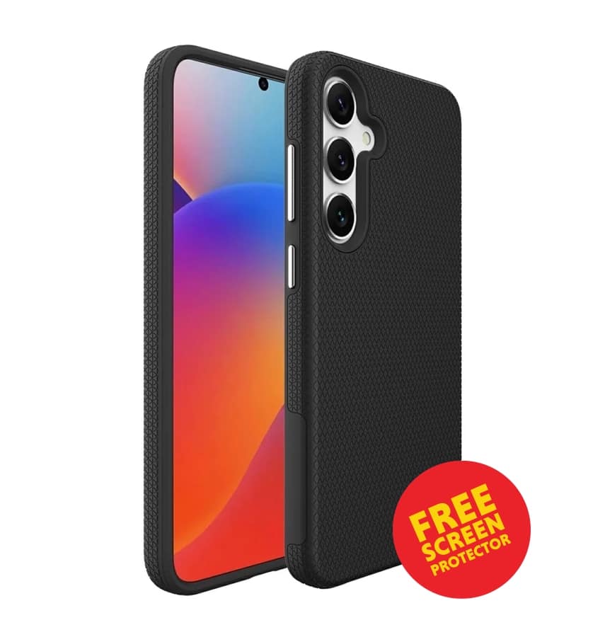 Samsung S26 Plus Triangle MagSafe Case – Black | Protective Cover with Slim & Durable Design