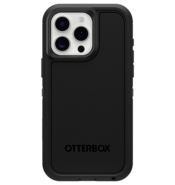 iPhone 15 Pro Max OtterBox Defender XT MagSafe Case | Multi - Layer Heavy Duty Protection | Built - in Screen Protector (Black)