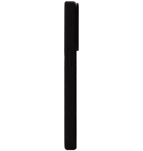 iPhone 15 Pro MVR Liquid Silicone Case - Premium Soft - Touch Protective Cover (Black) - Image 3