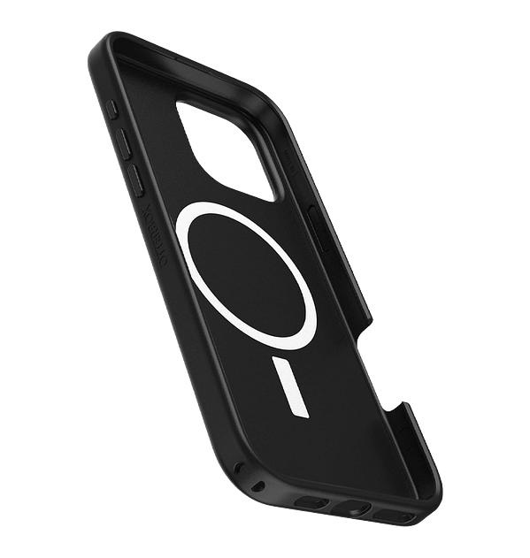 OtterBox Symmetry Series Case for iPhone 16 Pro - MagSafe Compatible Protective Cover (Black) | Slim Design, Drop - Tested Protection - Image 3