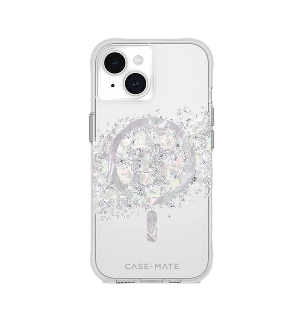 iPhone 15 Pro Case-Mate Karat MagSafe Case | Pearlized Elegant Finish | Slim Protective Cover | Wireless Charging Compatible