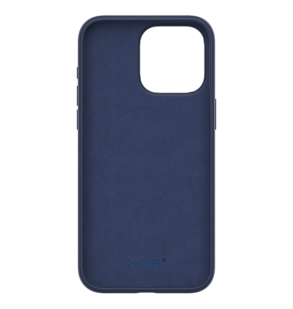 iPhone 15 Pro MVR Liquid Silicone Case - Deep Navy | Professional Matte Finish with Anti - Fingerprint Coating - Image 2