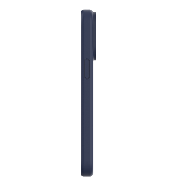 iPhone 15 Pro MVR Liquid Silicone Case - Deep Navy | Professional Matte Finish with Anti - Fingerprint Coating - Image 3