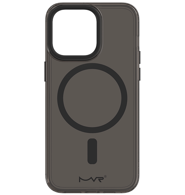 iPhone 15 Pro MVR Impact - Resistant Case - Durable IMD Hard Shell Cover (Silver)