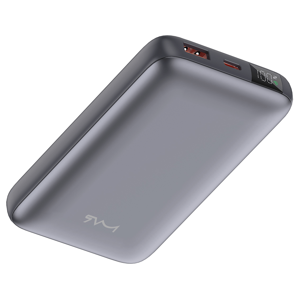 MVR Rapid-10x UltraFast 10000 mAh Power Bank – Grey | High-Speed Portable Charging