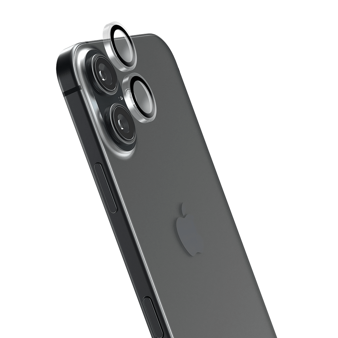 iPhone 17/16/16 Plus Lens Protector – Clear | MVR Robust Alloy Frame with Aerospace Aluminum Build & Shock-Absorbent Protection