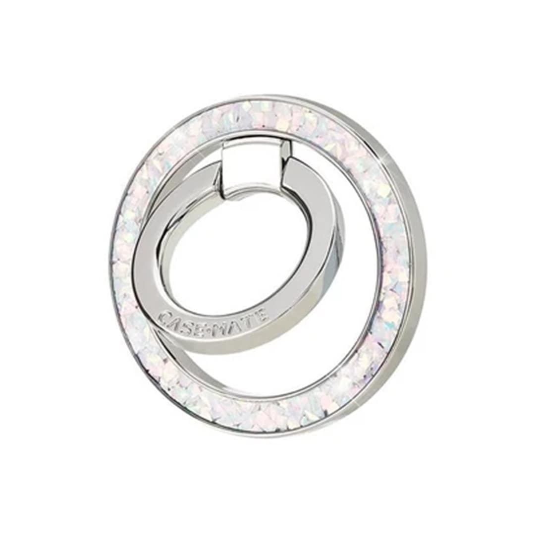 Case-Mate Magnetic Ring Stand – Twinkle Diamond | Sparkling Phone Grip & Kickstand with Strong Magnetic Attachment