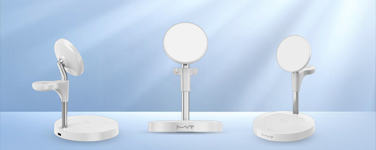 3-in-1 Apple Charging Dock Charge iPhone, Apple Watch & AirPods Simultaneously