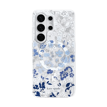 iPhone 17 Pro MagSafe Case  Clear/Blue | Kate Spade Flowerbed Design, Slim  Fit, MagSafe Compatible | Mobile Experts