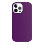 iPhone 7/8/SE2 Case – Purple | MVR Nappa Leather Series, Premium Soft-Touch Protection