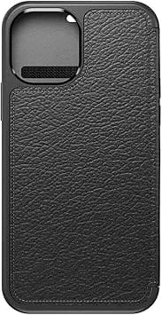 iPhone 12 Mini Case – Black | OtterBox Strada Series, Soft Touch Protective Cover